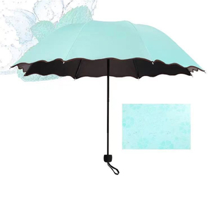 遮阳防紫外线雨伞折叠晴雨两用三折伞 - Product Image 6