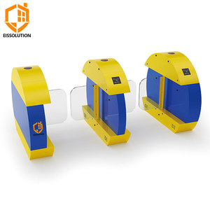 Eissolution Custom Access Control System Kindergarten <strong>Entry</strong> Security Scanner Swing Turnstile Barrier Gate Bi-directional - Product Image 1