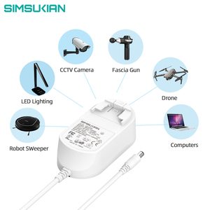 Enchufes intercambiables Adaptador de corriente para varios países 12V 4A Adaptador de pared KC 24V 2A Adaptador 24V 2A Fuente de alimentación 9V Tipo de salida - Product Image 3