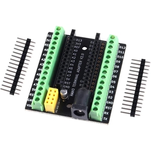 Nano V 3.0 Controller Terminal Adapter Shield Erweiterungs karte Kompatibel mit Arduino Nano V 3.0 AVR ATMEGA328P-AU modul