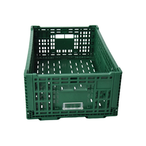 Almacenamiento de inventario minorista ligero procesamiento de carne CAJA PLEGABLE apilable caja plegable de plástico - Product Image 2