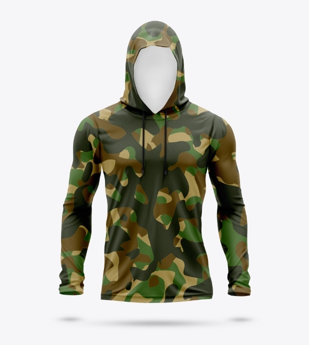 Camouflage noir