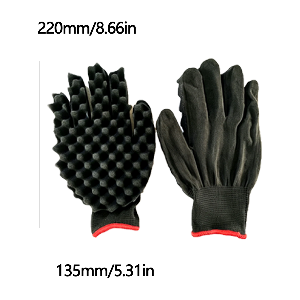 Black-Single-sided glove (single piece)