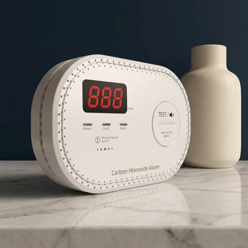 เครื่องตรวจจับ CO พร้อม Wi-Fi
