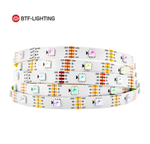 WS2813 cavo doppio segnale programmabile a 4pin 5V striscia LED Pixel RGB indirizzabile digitale a colori