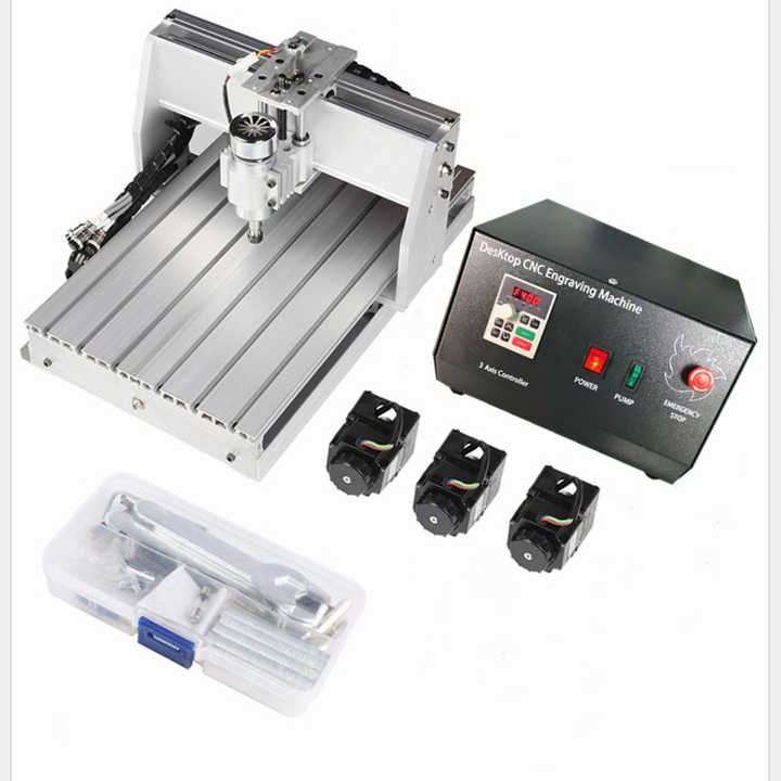 Mesin ukiran CNC 4030 3 sumbu Mini desktop kecil pabrik kayu mesin ukir CNC untuk iklan kayu PCB