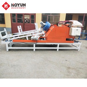 Hoyun stonemachinery série alta velocidade linha automática granito pedra laje máquina flamejante