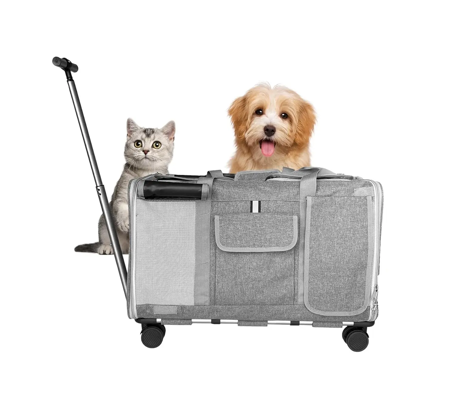 도매 사용자 정의 로고 애완 동물 여행 캐리어 가방 휴대용 애완 동물 가방 캐리어 고양이와 개 여행 애완 동물 어깨 가방