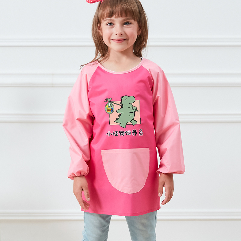 Red little dinosaur