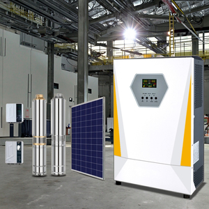 Factory Direct High Quality 5.5kw 6.2kw Hybrid Solar <strong>Single</strong> Phase MPPT for AC/<strong>DC</strong> Water Pump (QB) for Grid Use Assured Quality - Product Image 3