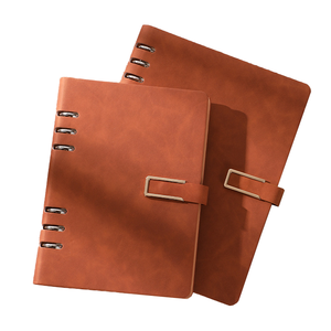 A5 Pu Leather Deed <strong>Notebook</strong> Journal Plan Book Custom <strong>Notebooks</strong> - Product Image 1