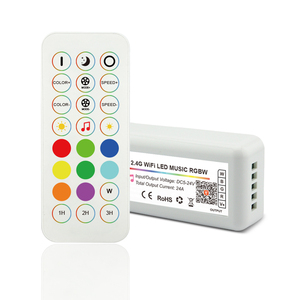 WIFI музыкальный пульт RGB светодиодный контроллер Диммер для светодиодных лент и модулей - Product Image 1