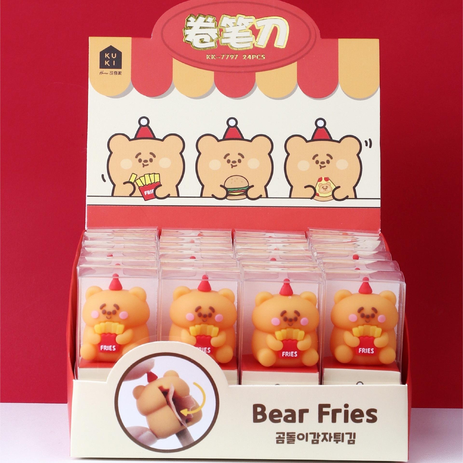 7797 ours fast food taille crayon