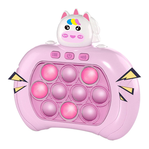Quick Fast Push Puzzle Game Console Electronic Pop It Game Machine Light up Fidget Educational Sensory Stress Relief <strong>Toys</strong> - Product Image 6