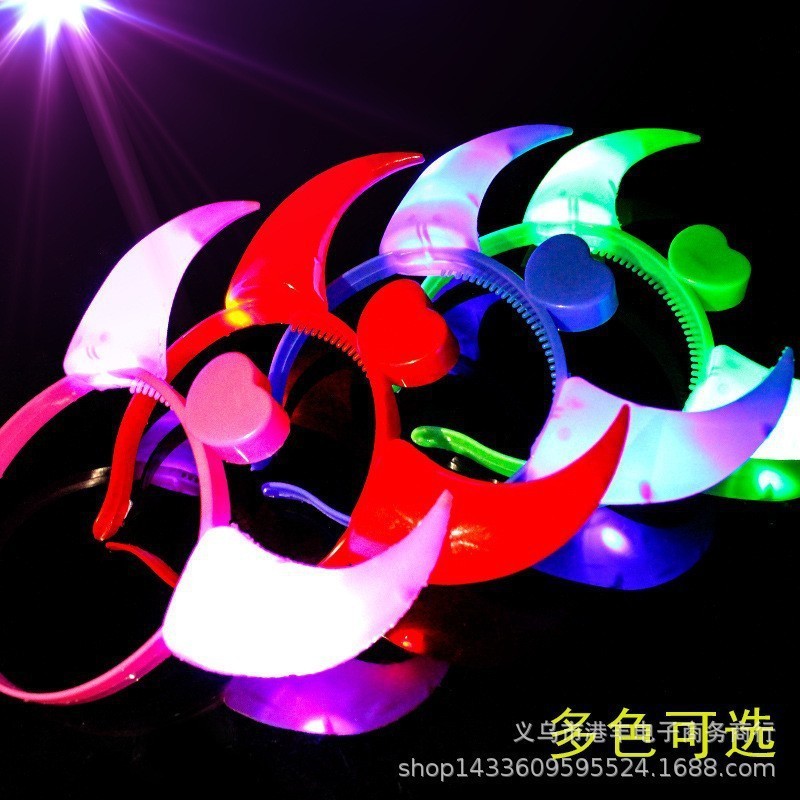 Glowing horns-mixed colors