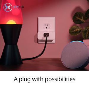 PXGJ Reino Unido Eu Home Alexa Google Control remoto WiFi Smart Plug Socket 16A 10A Rated Smart Home Plug - Product Image 6