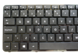 亭14-n000 14-n 741062-001西班牙语笔记本电脑键盘，框架有多种布局 - Product Image 5