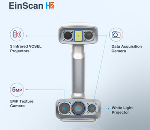 Scanning <strong>Software</strong> Einscan H2 Scan H2 Industrial Laser <strong>Scanner</strong> 2020 2X V2 3D <strong>Scanner</strong> 3D for Car - Product Image 6
