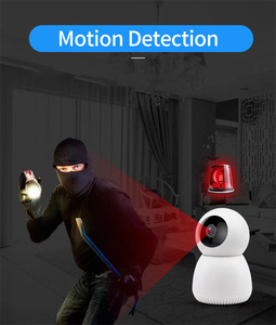 Großhandel drahtlose Überwachungs kameras mit Wifi-Kamera Videokamera für zu Hause 360-Grad-Weitwinkel-Fernbedienung - Product Image 4
