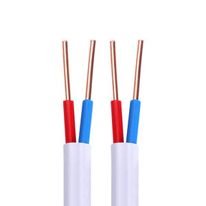 Source Factory Price Custom Sq 2x0.75/1/1.5/2.5/4/6mm2 High Quality PVC Insulated Flat Copper <strong>Dual</strong> <strong>Core</strong> Electric <strong>Wires</strong> - Product Image 5