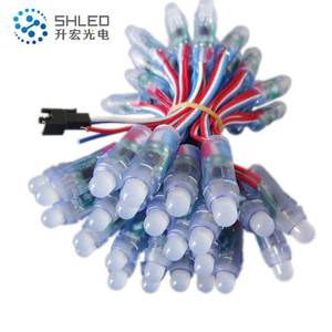 Диффузионная светодиодная RGB Гирлянда WS2811 12 мм, индивидуально Адресуемая светодиодная Пиксельная гирлянда - Product Image 2