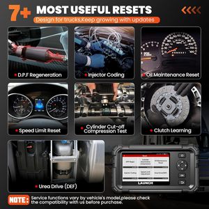 Khởi động crp129hd đầy đủ hệ thống Diesel quét công cụ 7 Reset DPF lực lượng REGEN giới hạn tốc độ điều chỉnh thiết lập lại dầu đảo ngược máy ảnh 5.5 "1080p HD - Product Image 3