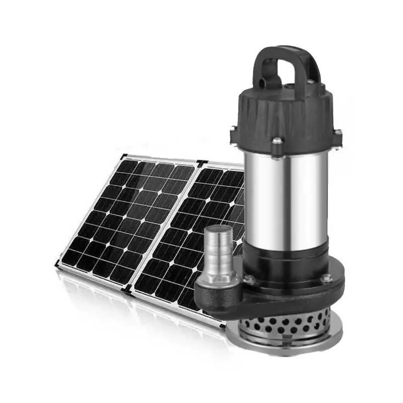 Pompe à eau solaire submersible de 1 pouce 2 pouces DC pour l'agriculture