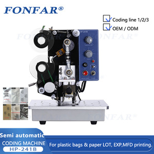 Hochgeschwindigkeits-Codierung datums drucker Hp241b Hot Stamp Coder Verfalls datum Drucker für Datums code - Product Image 2