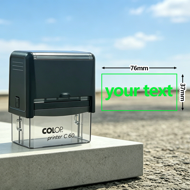 C60-Black casing-Green ink