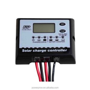 12/24V 15A digitaler Solar regler pwm PV netz unabhängiges System wasserdichter Laderegler - Product Image 2