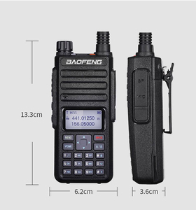 Baofeng Tier 2 <span class=keywords><strong>DR</strong></span>-1801UV Dual Band שתי דרך רדיו DM1801 ארוך מרחק ווקי טוקי כף יד דיגיטלי DM-1801 1024 ערוצים