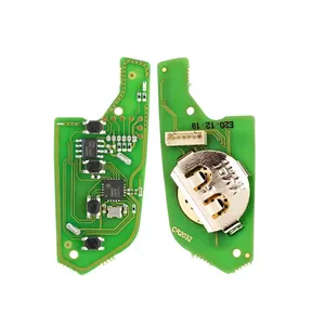 XHORSEXKCD02ENワイヤーユニバーサルVVDIリモートカーキー、4ボタン付きミニキーツール最大プログラマー用チップなし - Product Image 5