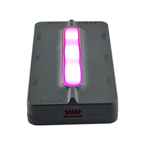 ARGB Desktop <strong>Computer</strong> with Remote <strong>Control</strong> SATA Power Supply Chassis Fan Hub PWM Stock Status - Product Image 4