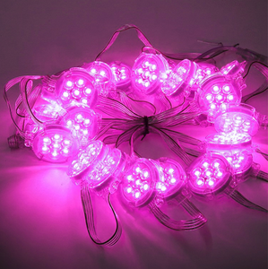 OEMODMストリングモジュールピクセルライトRGB24VIP68防水ICフルカラー屋外クリスマスホリデーLEDピクセルポイントライト - Product Image 6