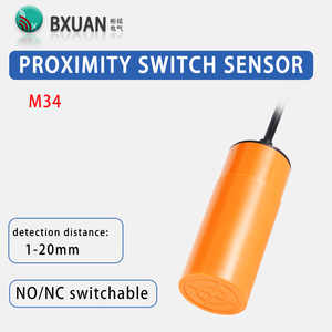 BXUAN Sensor de proximidad de alta precisión 24V KB5004 Salida de tres cables PNP NC Distancia de detección 20mm Sensor de alimentación de interruptor de proximidad - Product Image 2