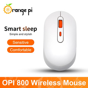Ratón inalámbrico naranja Pi 2,4G, receptor USB de transmisión, 3 botones, 1600 DPI, para teclado, ordenador de escritorio, portátiles, PC, Gaming - Product Image 3