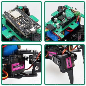 Kits y módulos electrónicos de Robot DE DESARROLLO cuadrúpedo Tscinbuny, Kits educativos y de fabricación para Arduino, Kits de robótica programables