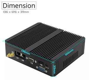 Mini PC J4125 Factory Direct Sale High Quality Manufacturer Android Mini Pc <strong>Linux</strong> Ubuntu 2*COM RS232 2*LAN HDMl VGA - Product Image 4