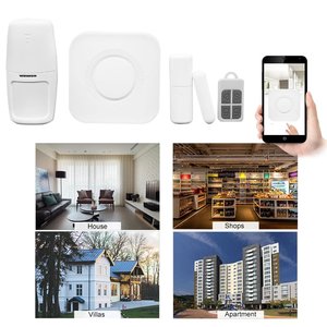 Glomarket Tuya Wifi sistema de alarma Sensor Alexa Control notificación instantánea Puerta Abierta recordatorio falla de energía sistema de seguridad - Product Image 6