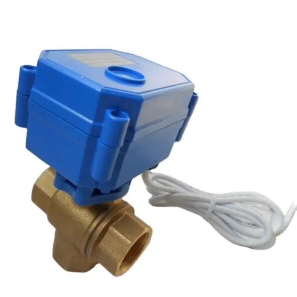 3-way CWX-15 3/4 "9-24/DC/AC motore elettrico valvole per acqua refrigerata progetto sistema di