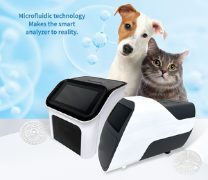 Analyseur portatif de produits chimiques d'animal familier de POCT analyseur automatique vétérinaire de coagulation d'<span class=keywords><strong>instrument</strong></span> animal - Product Image 2