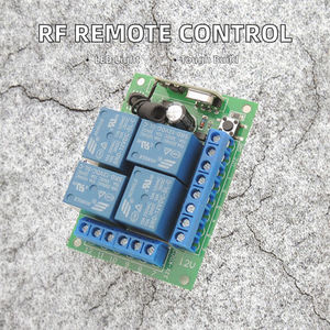 433Mhz DC 12V Universal <strong>Wireless</strong> RF Remote <strong>Control</strong> Switch 4CH <strong>Relay</strong> Radio Receiver Module Smart AC Remote Transmitters - Product Image 2
