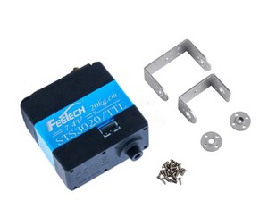 20KG Smart Digital 360 Degree Magnetic Encoding Servo Arm for Clamping Robot Gripper <strong>TTL</strong> Serial Bus Drone Helicopter Vehicles