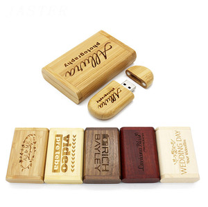 Benutzer definierte laser gravierte 2.0 Holz USB-Flash-Laufwerk 64GB Visitenkarte 512MB 4GB 128GB 1TB Holz Pen drive Memory Disk Metal