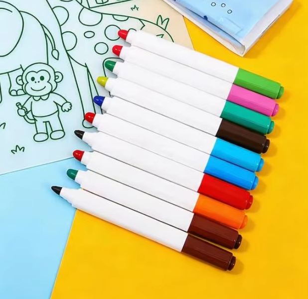 with washable marker pen