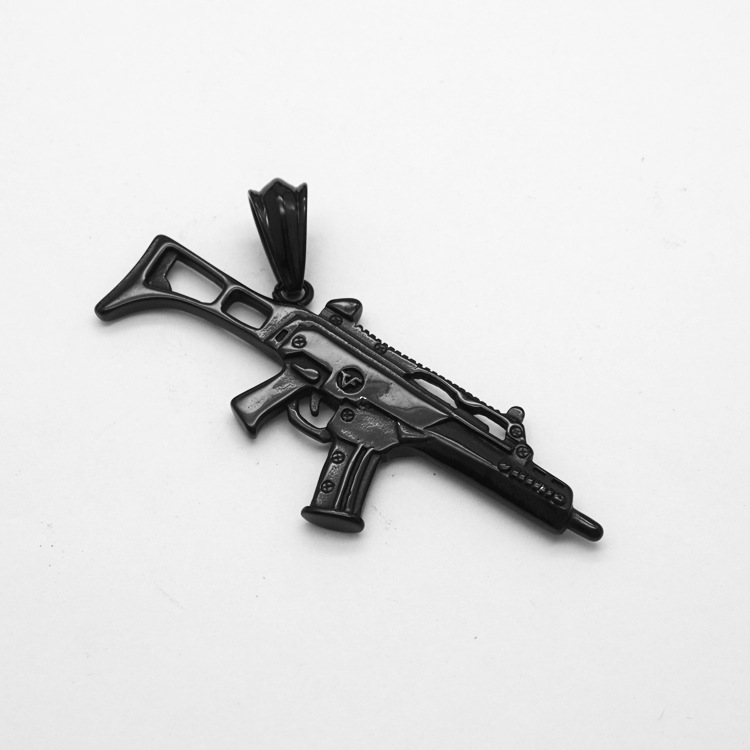 Black Single Pendant