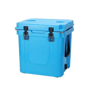 カスタム33qtブルー断熱多機能カークーラーボックス5日以上キャンプフード & ドリンク収納レターパターンOEM PE - Product Image 2