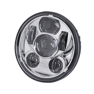 防水5.75インチ改造オートバイヘッドライトバイクLedヘッドライトDc9-16VLedライト - Product Image 1