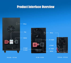 销售ups 220v 50hz 3kva智能逆变器备用电源，用于计算机/家庭应用/电梯/采矿计算机 - Product Image 5