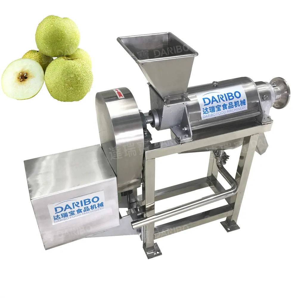 Extractor de jugo eléctrico, tornillo de deshidratación de alto rendimiento, exprimidor de pera Pres, exprimidor en espiral de mango, extracción de frutas